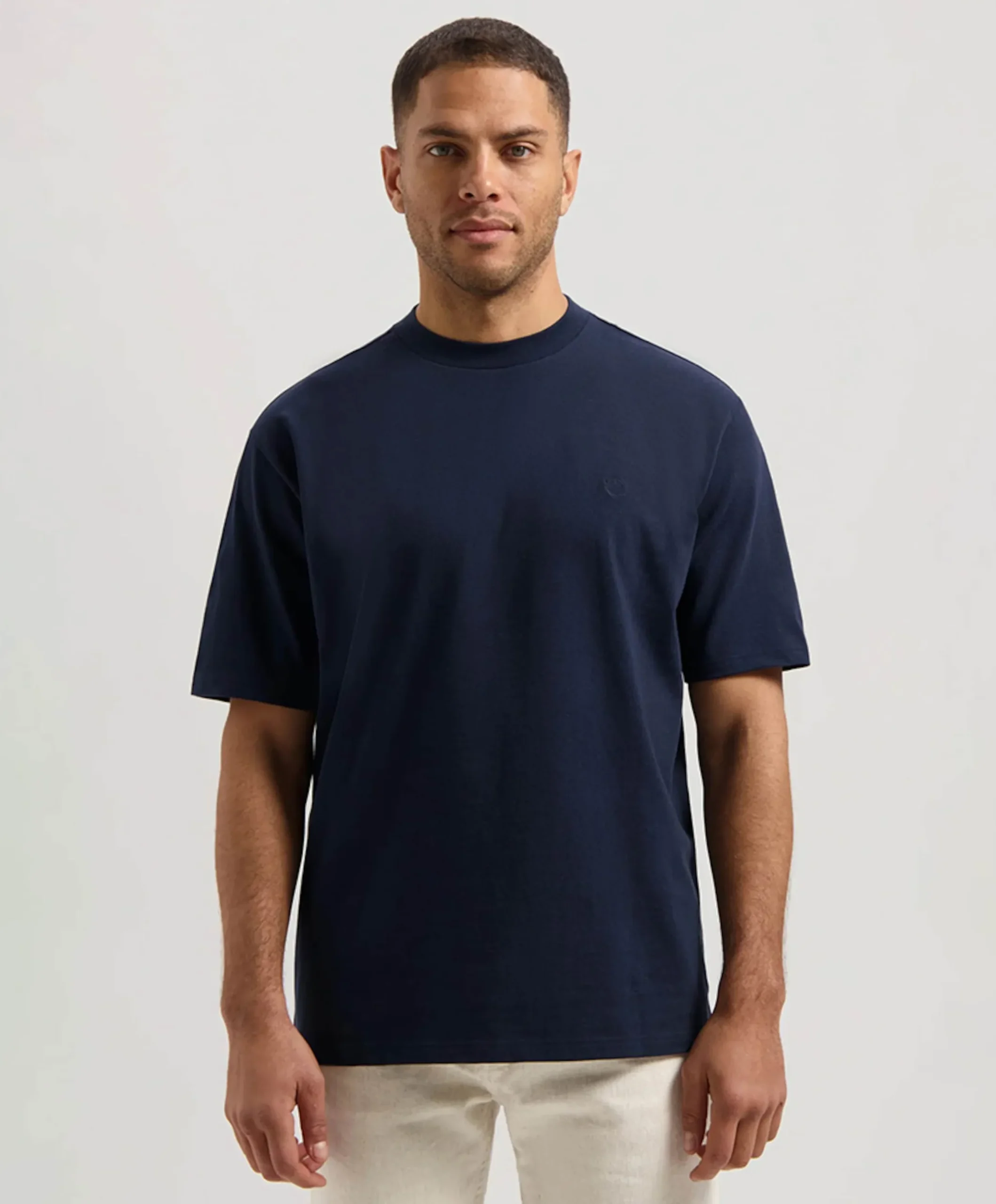 Heren T-shirt blauw