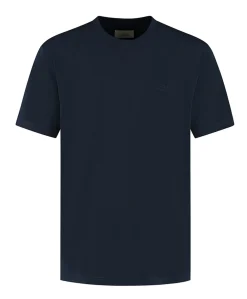 Heren T-shirt blauw