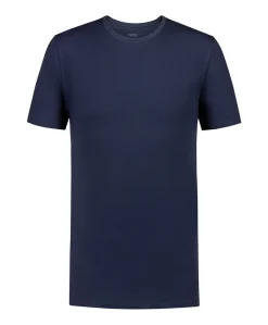 Heren T-shirt blauw