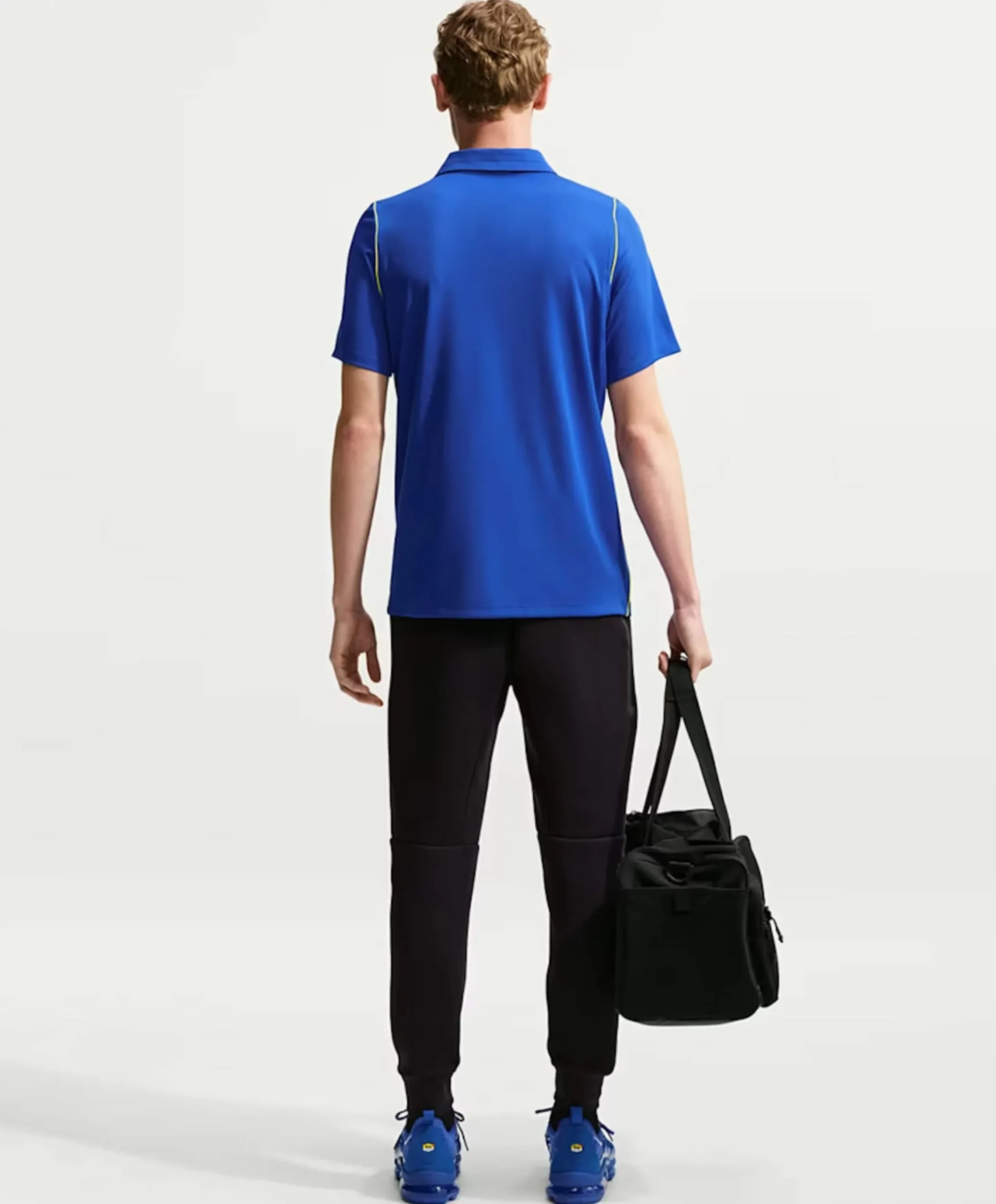 Heren T-shirt blauw