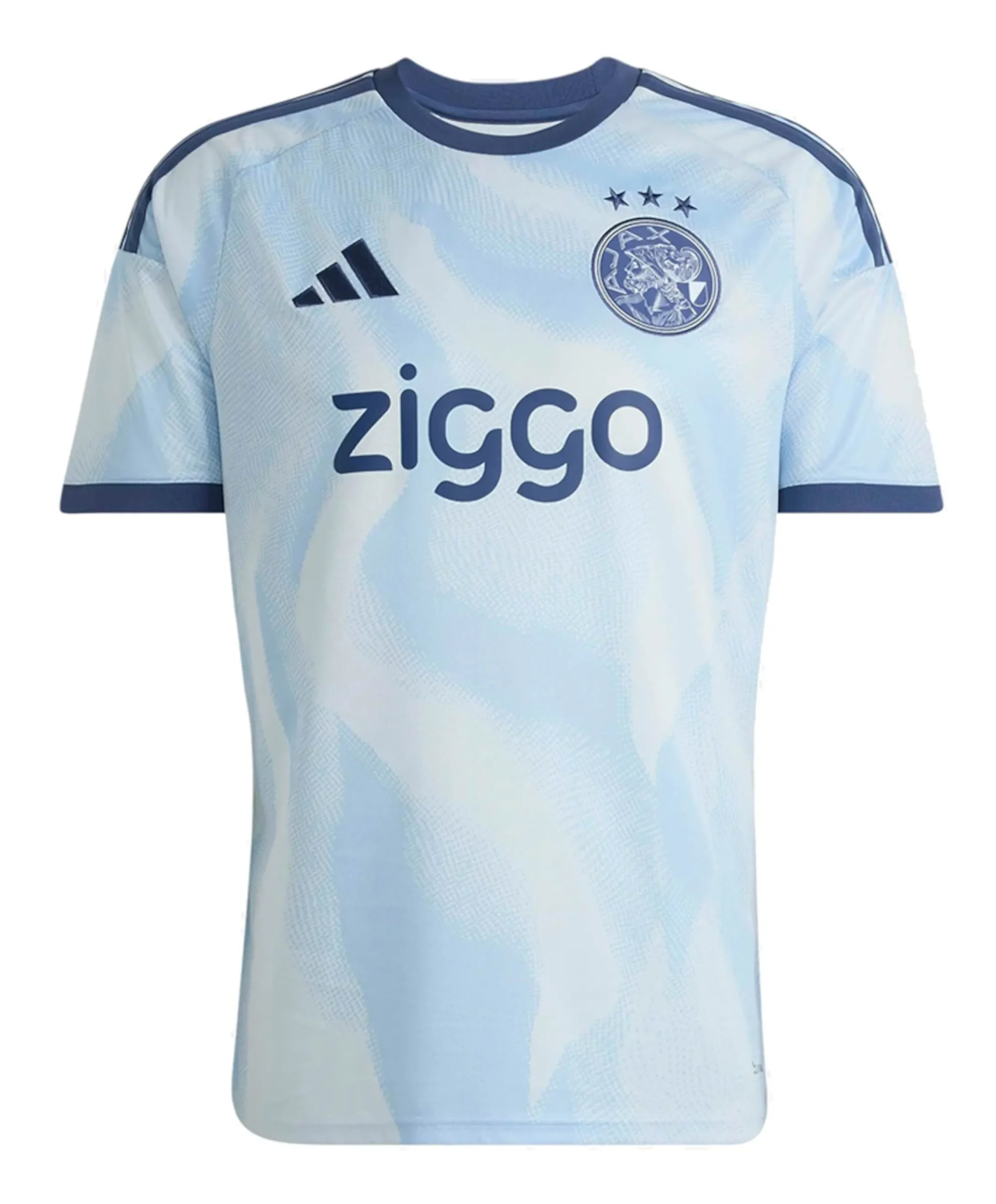 Heren T-shirt blauw