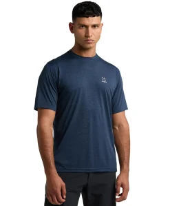 Heren t-shirt blauw