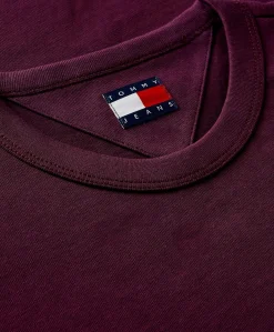 Heren T-shirt bordeaux