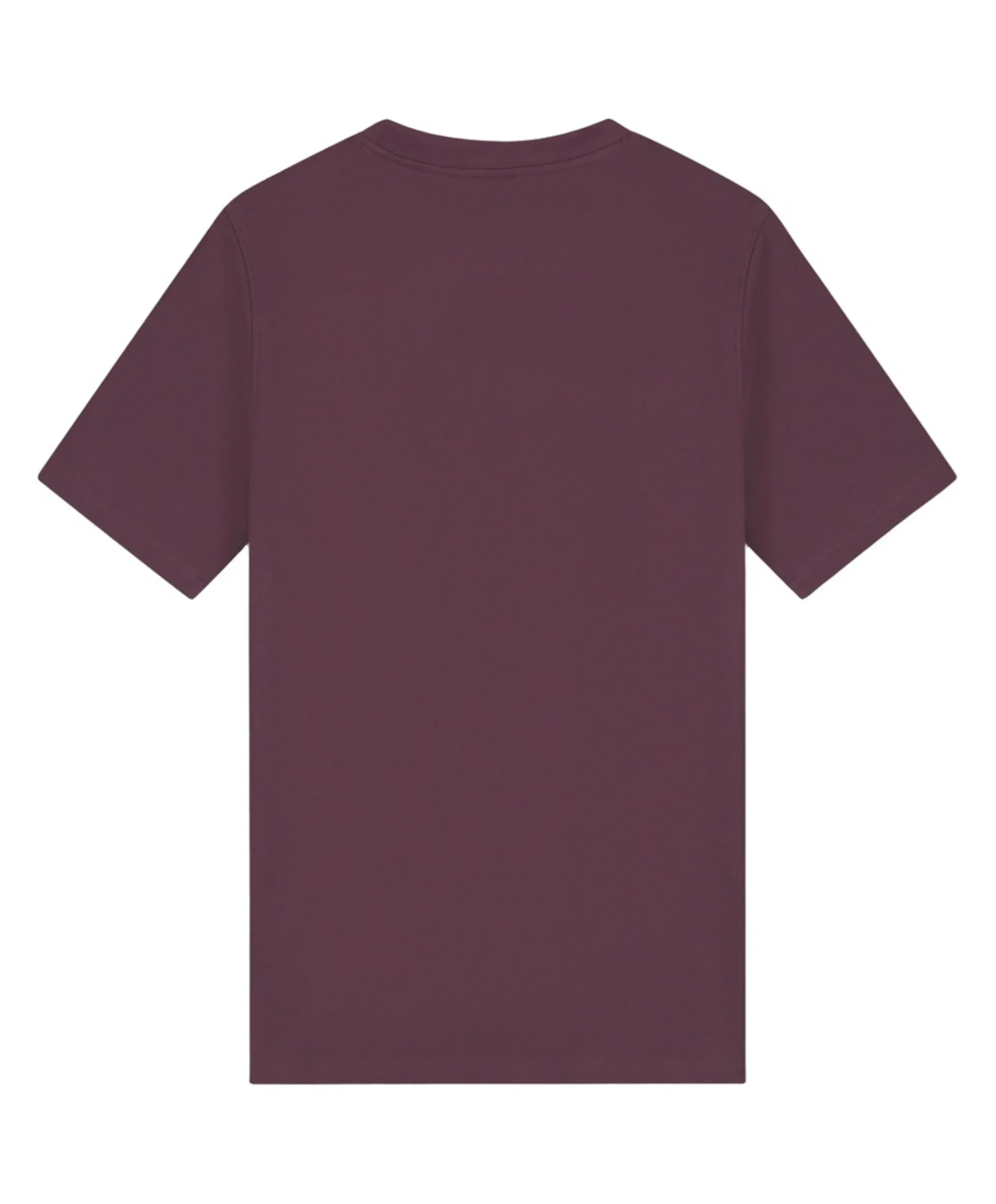 Heren T-shirt bordeaux