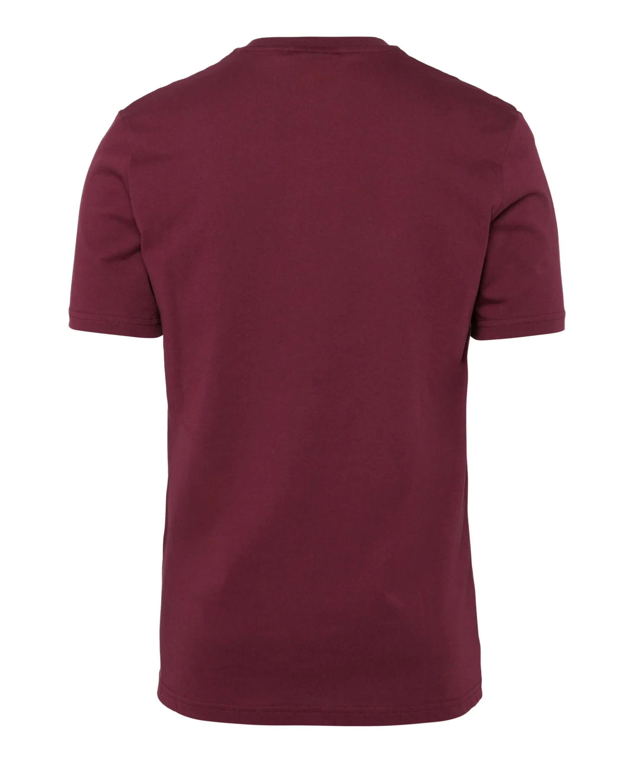Heren T-shirt bordeaux
