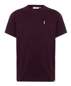 Heren T-shirt bordeaux