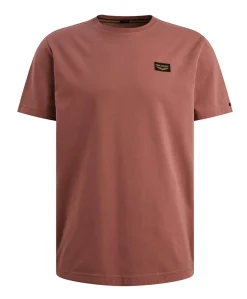 Heren T-shirt bordeaux