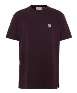 Heren T-shirt bordeaux