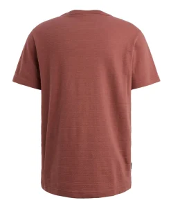 Heren T-shirt bordeaux