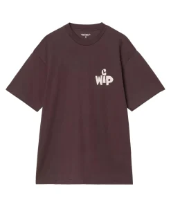 Heren T-shirt bruin