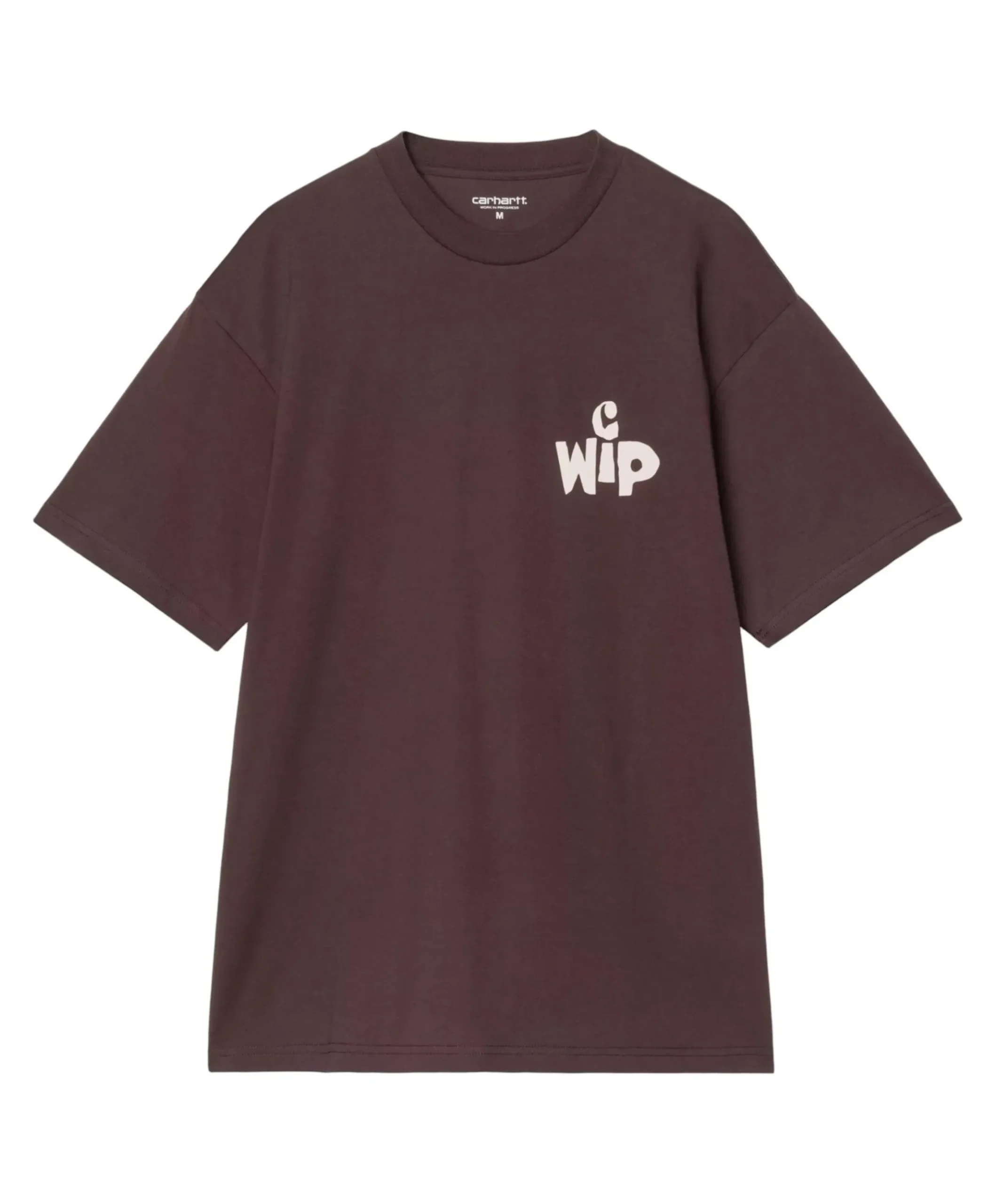 Heren T-shirt bruin