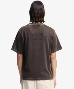 Heren T-shirt bruin