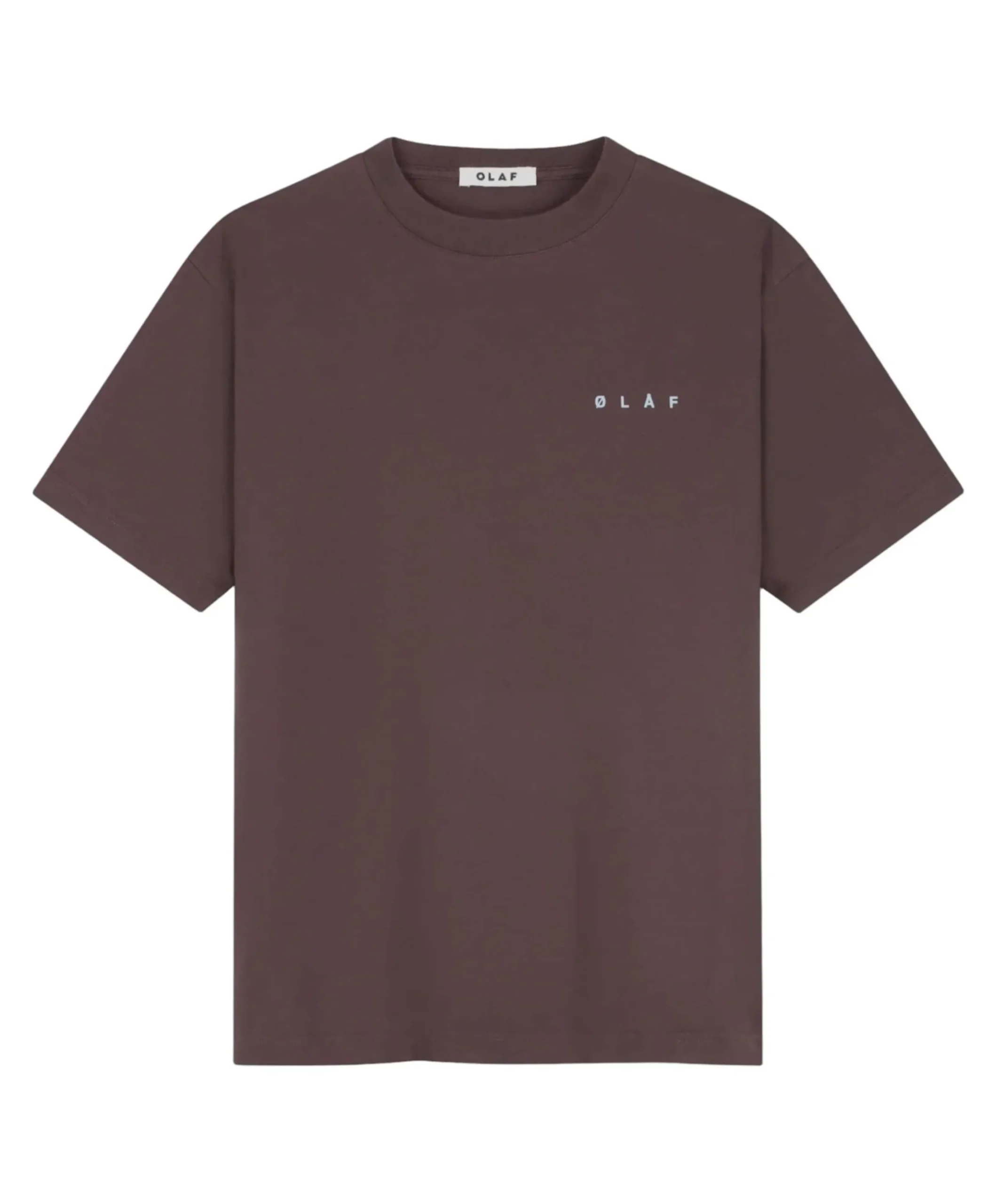 Heren T-shirt bruin