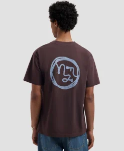 Heren T-shirt bruin