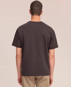Heren T-shirt bruin
