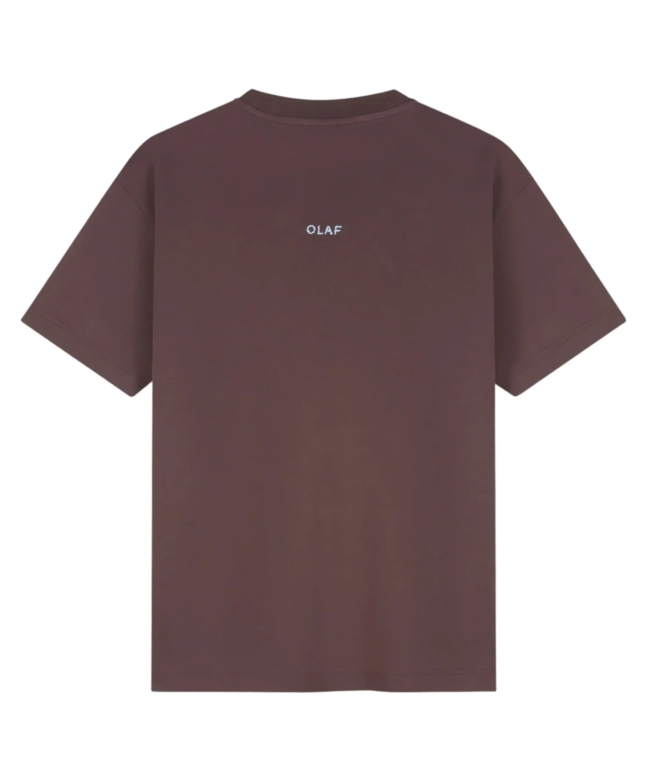 Heren T-shirt bruin
