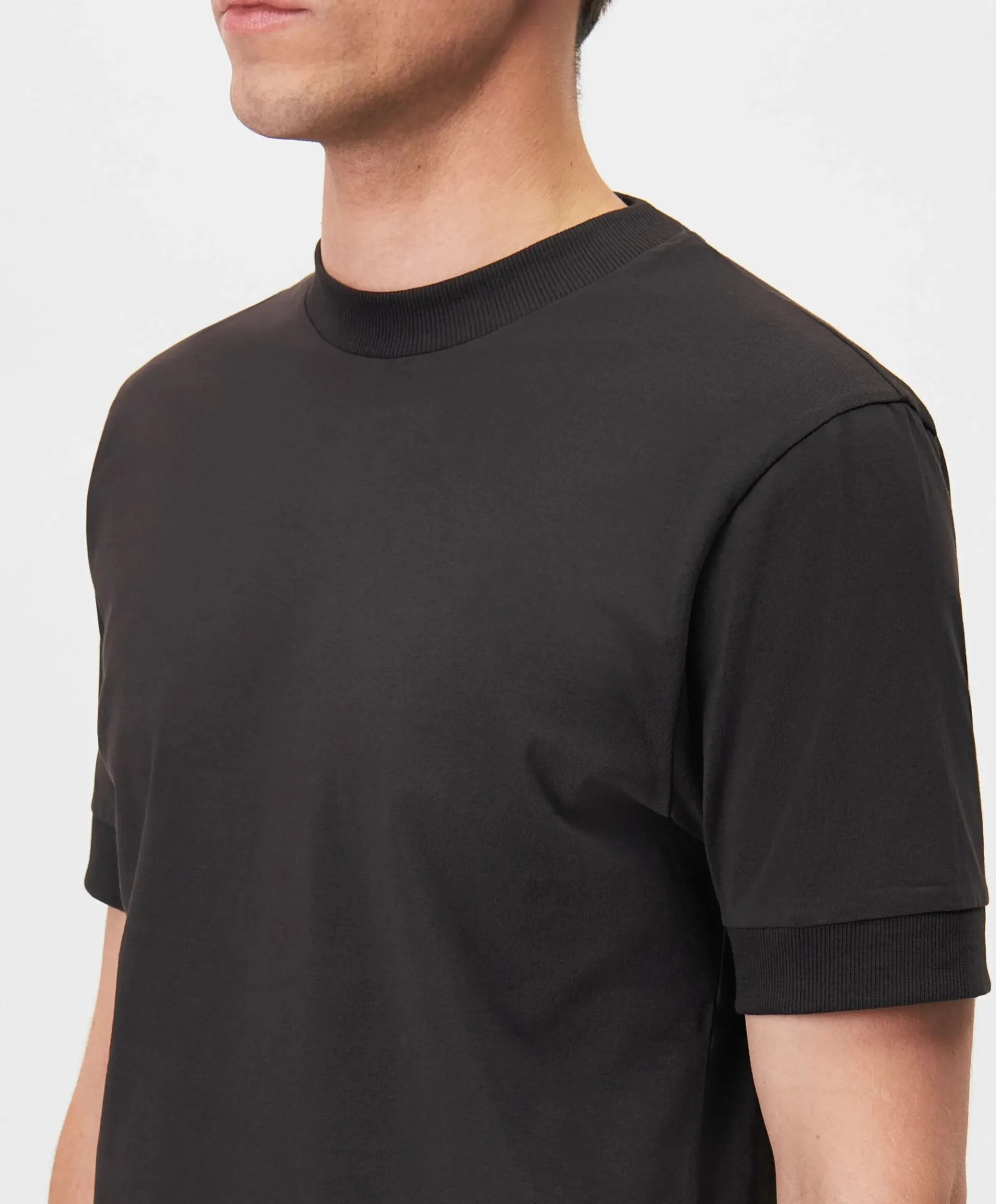 Heren T-shirt bruin