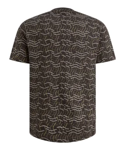 Heren T-shirt bruin