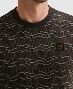 Heren T-shirt bruin