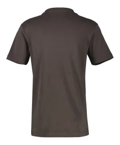 Heren T-shirt bruin