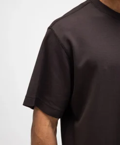 Heren T-shirt bruin