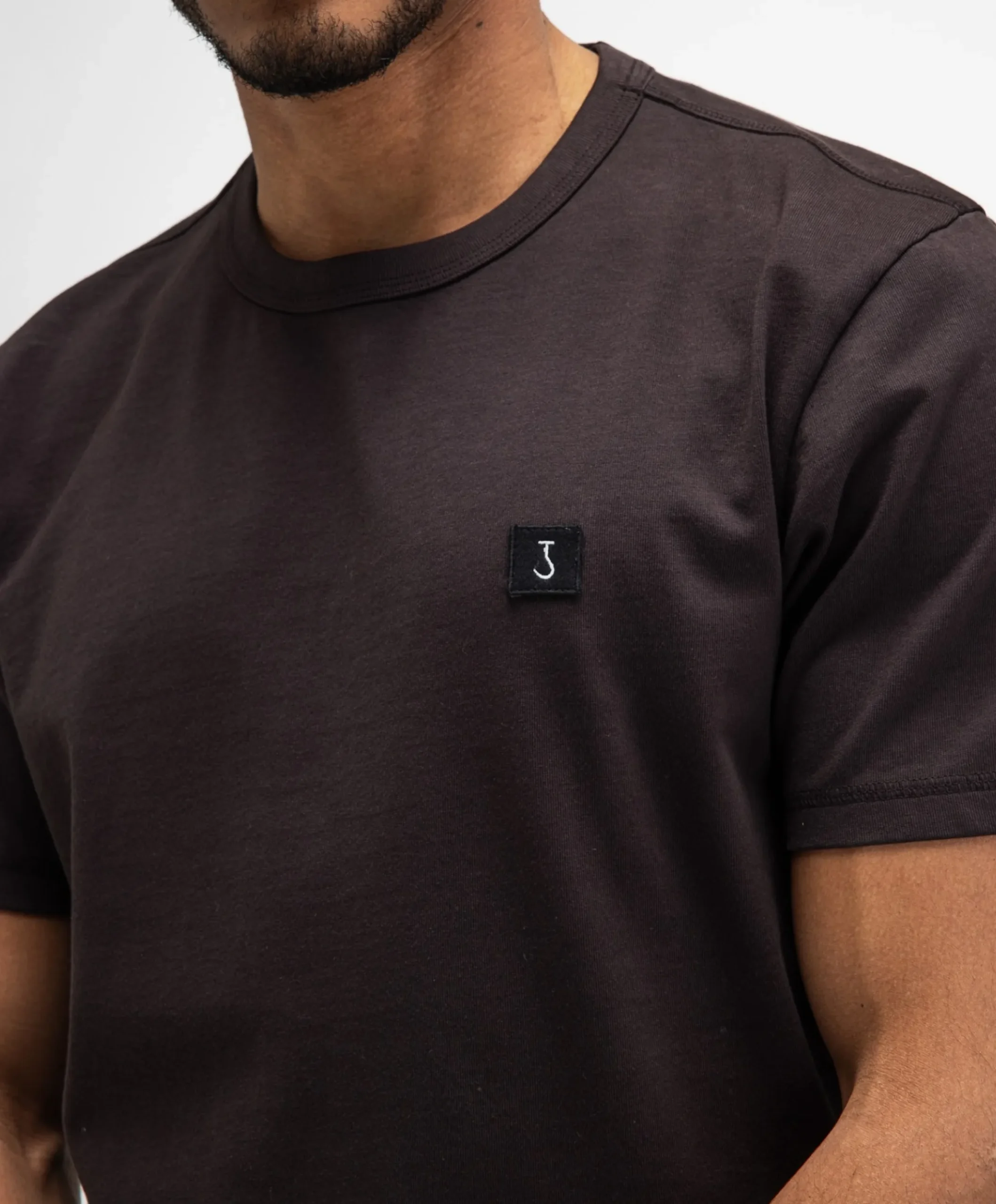 Heren T-shirt bruin