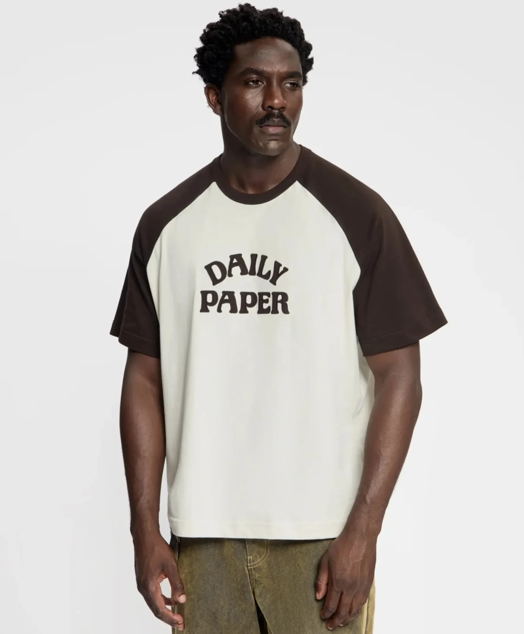 Heren T-shirt ecru