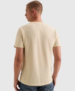 Heren T-shirt ecru