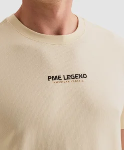 Heren T-shirt ecru