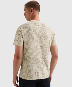 Heren T-shirt ecru