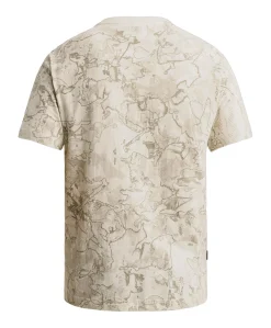 Heren T-shirt ecru