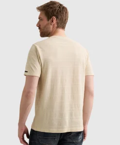 Heren T-shirt ecru