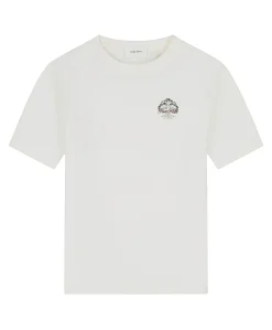 Heren T-shirt ecru