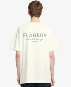 Heren T-shirt ecru