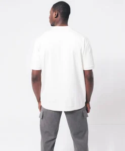 Heren T-shirt ecru