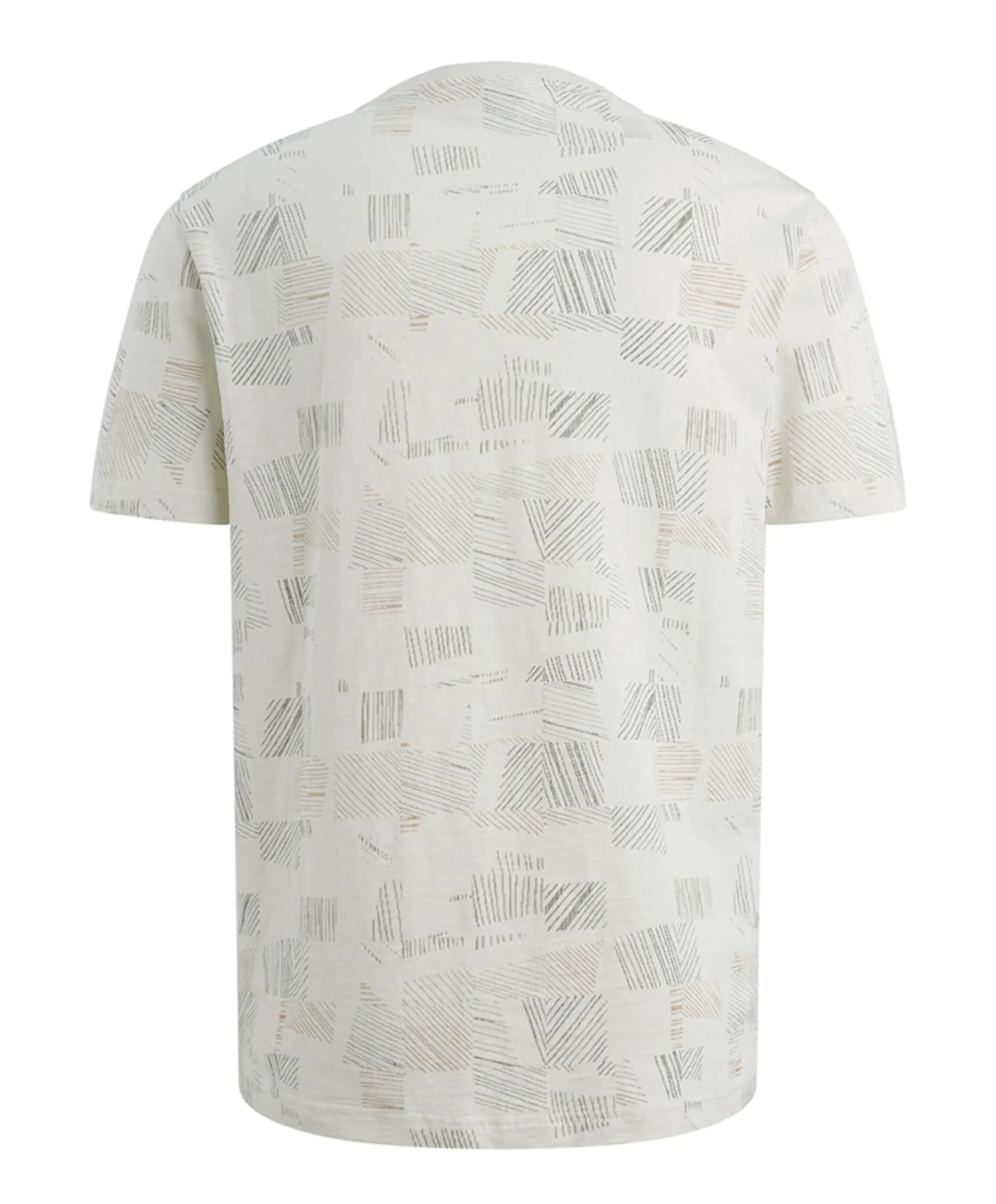 Heren T-shirt ecru