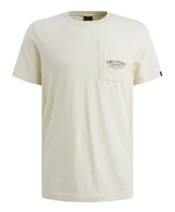 Heren T-shirt ecru