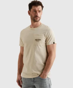Heren T-shirt ecru