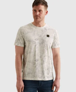 Heren T-shirt ecru