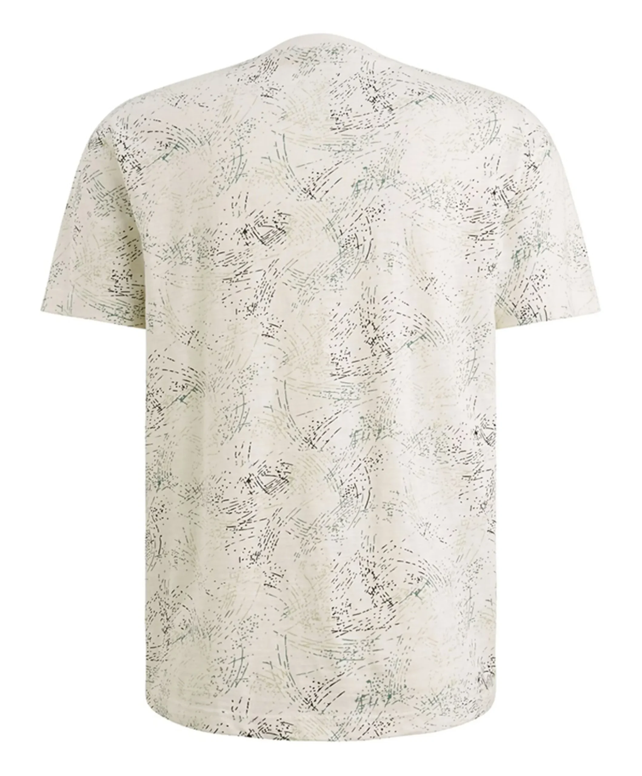 Heren T-shirt ecru