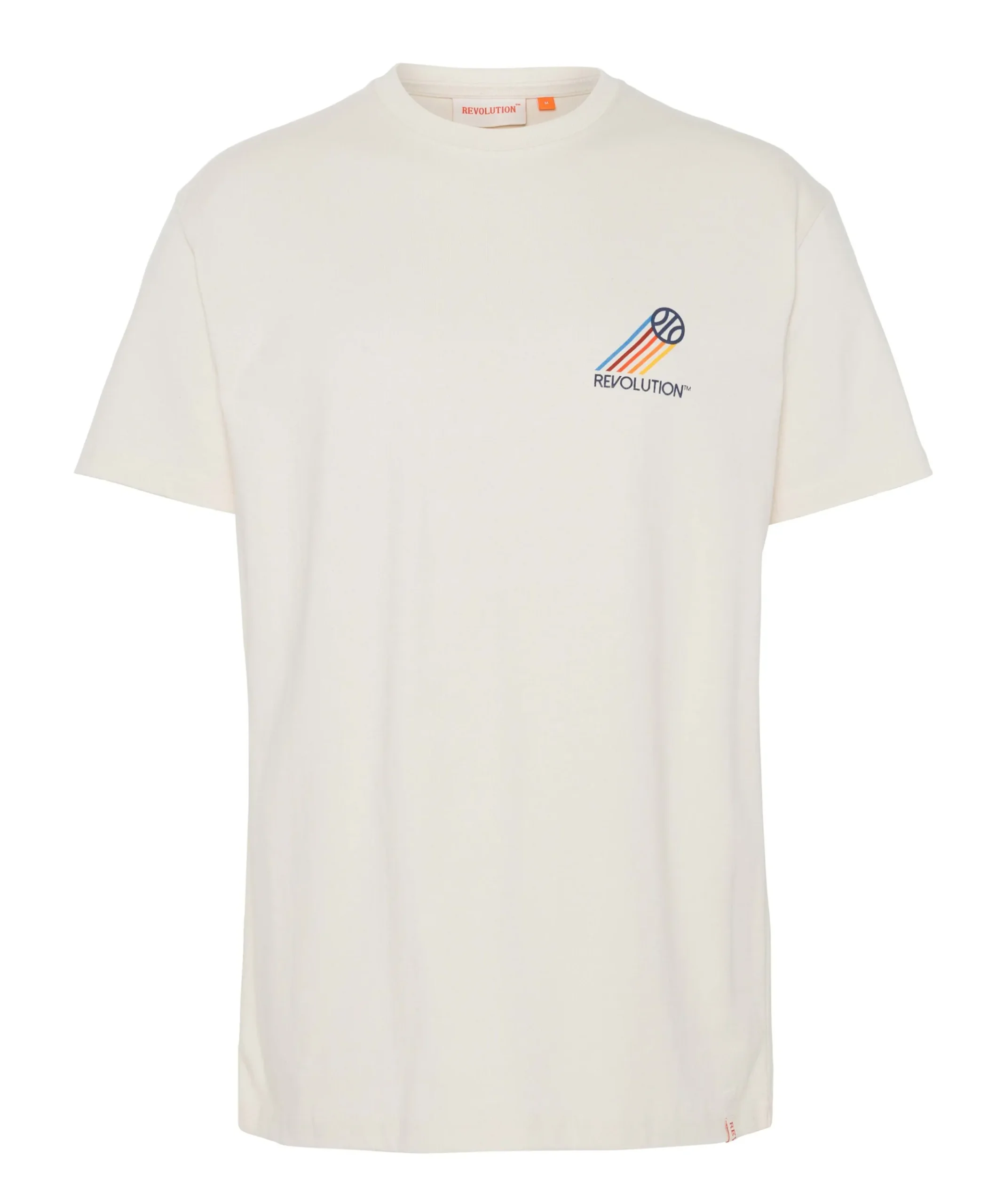 Heren T-shirt ecru
