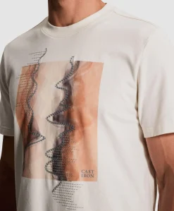 Heren T-shirt ecru