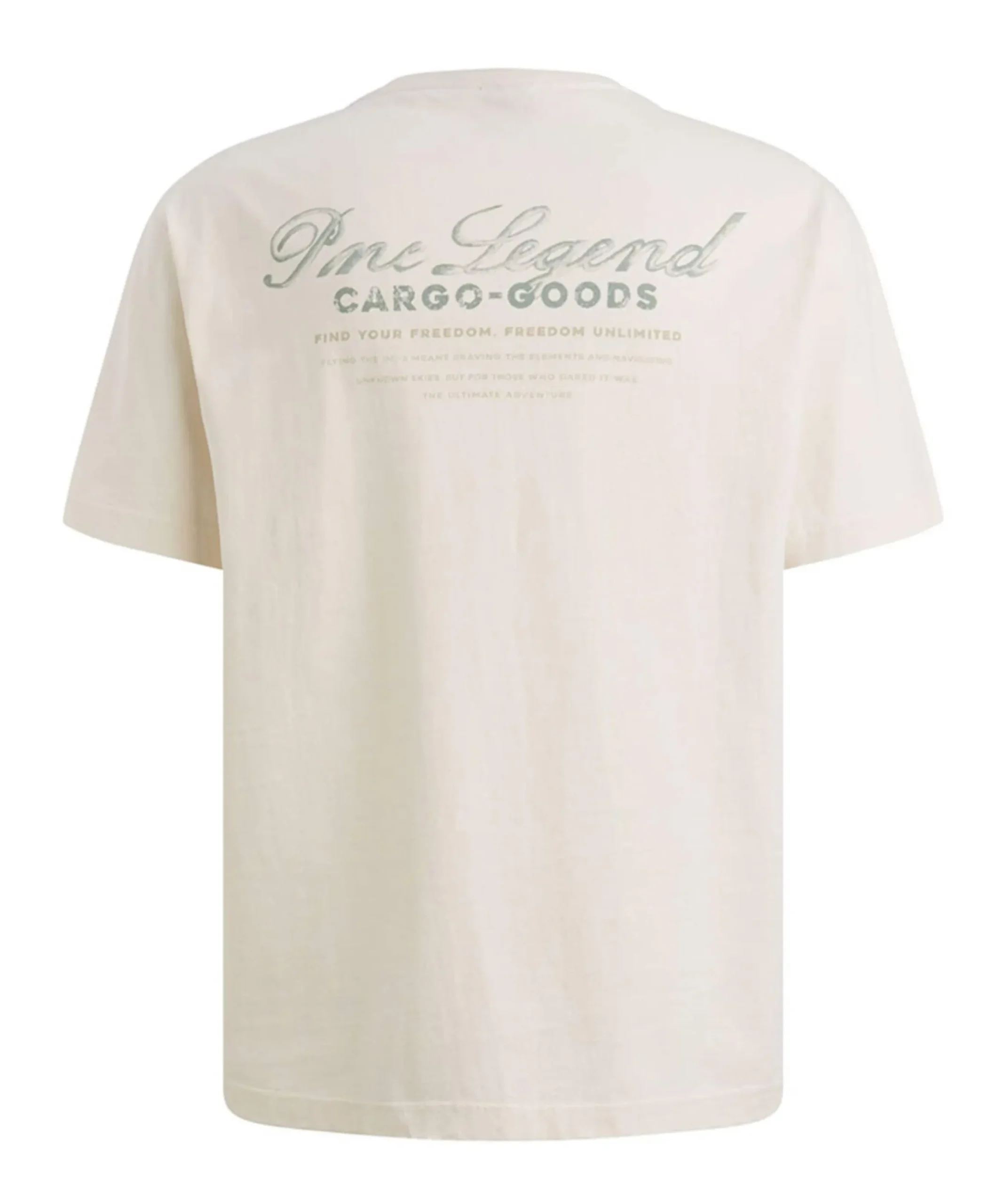 Heren T-shirt ecru