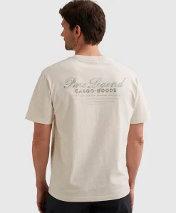 Heren T-shirt ecru