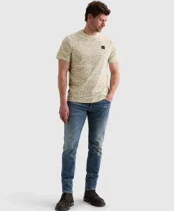 Heren T-shirt ecru