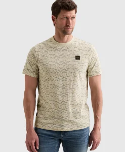 Heren T-shirt ecru