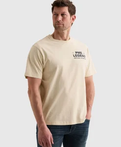 Heren T-shirt ecru