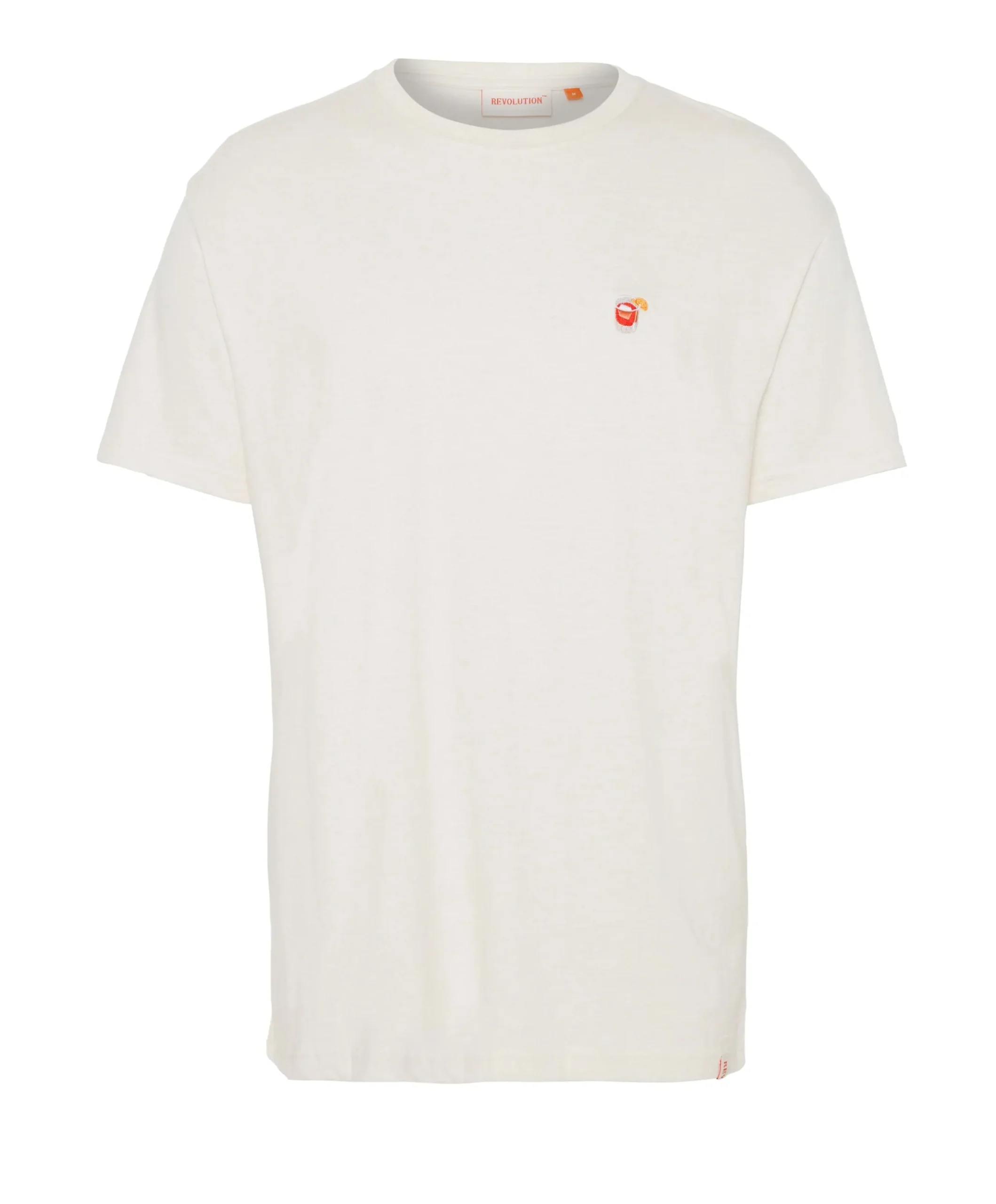 Heren T-shirt ecru