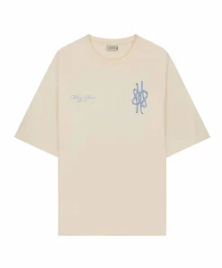 Heren T-shirt ecru