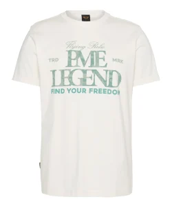 Heren T-shirt ecru